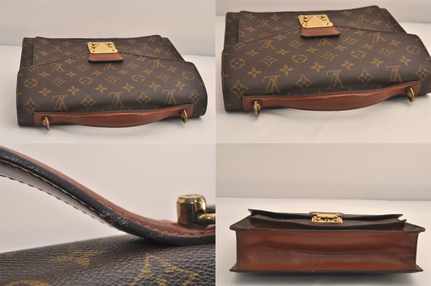 ルイヴィトン　モノグラム　モンソー　2way ハンドバッグ LOUIS VUITTON ルイヴィトン モノグラム モンソー 2Way