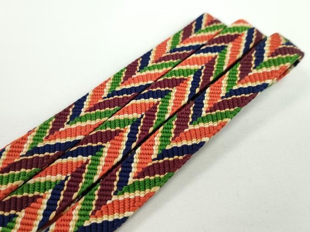 平和屋本店□極上 有職組紐道明 帯締め 笹浪組 法隆寺 派手 宮内庁御用