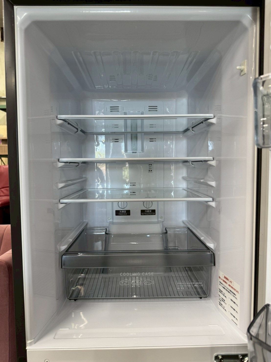 大阪送料無料☆3か月保障付き☆冷蔵庫☆三菱☆2ドア☆2024年☆MR-P15J