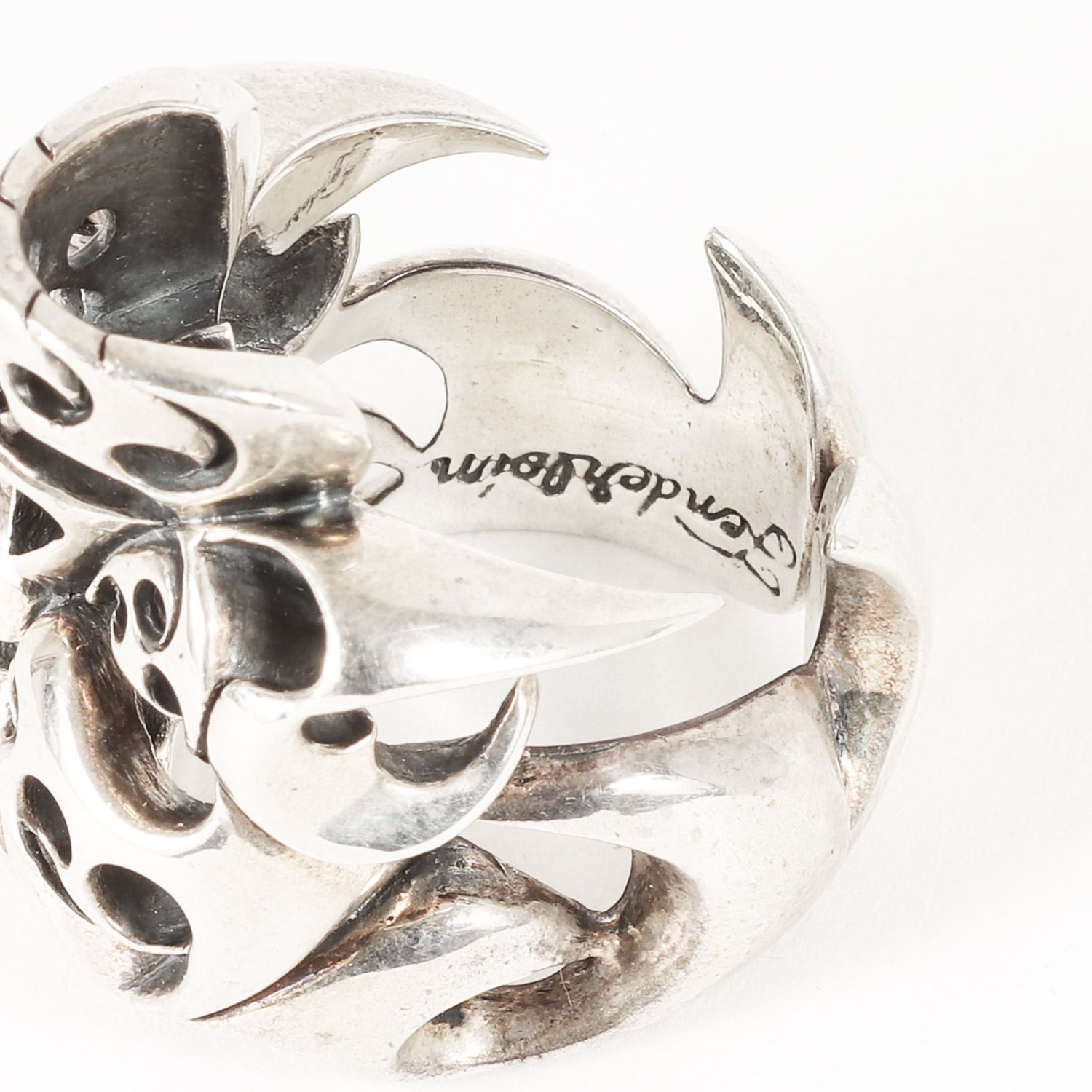 テンダーロイン ボルネオスカルリング シルバー TENDERLOIN テンダーロイン SKULL RING SILVER ボルネオスカル
