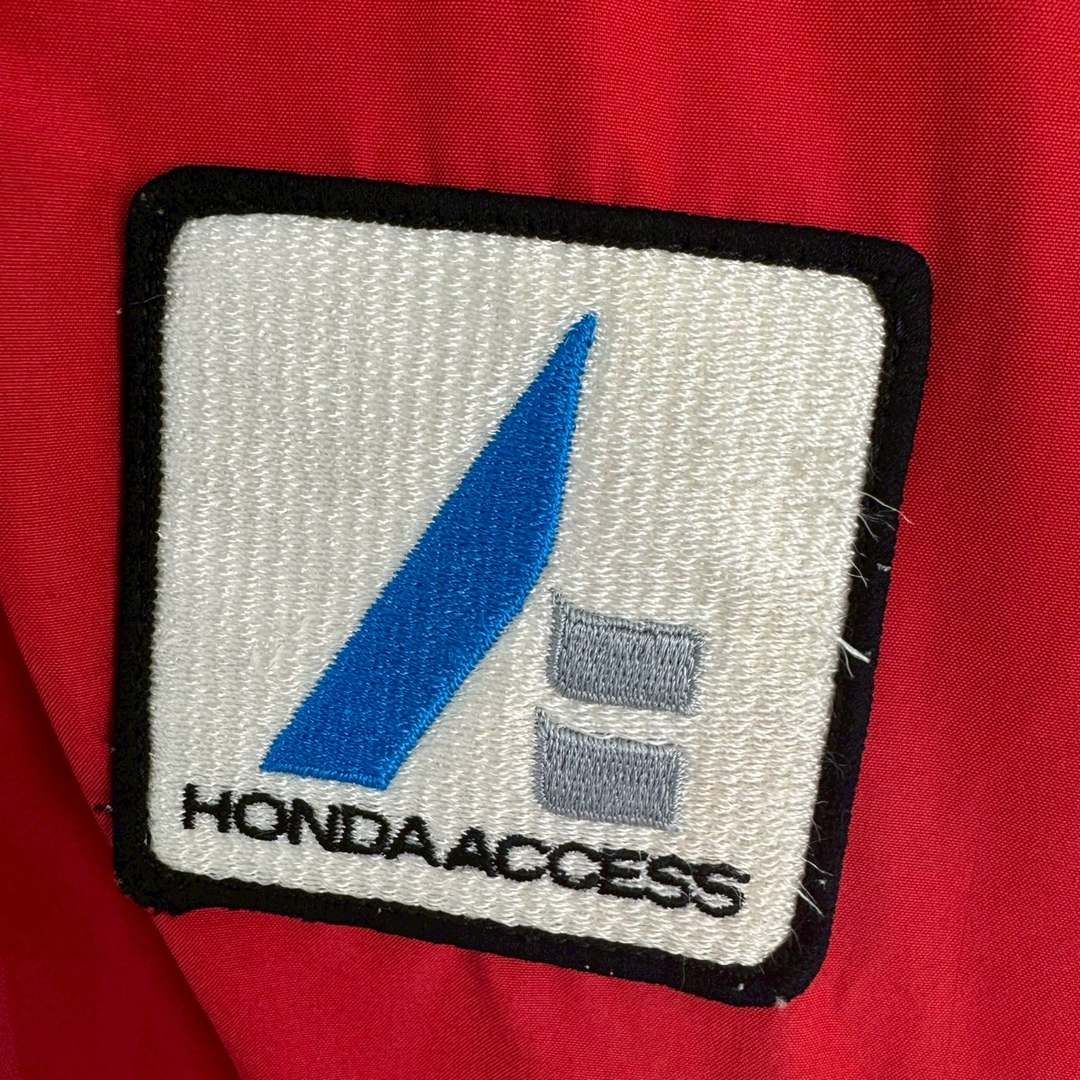 実物 HONDA ACCESS ホンダアクセス ブルゾン ジャケット ロゴワッペン