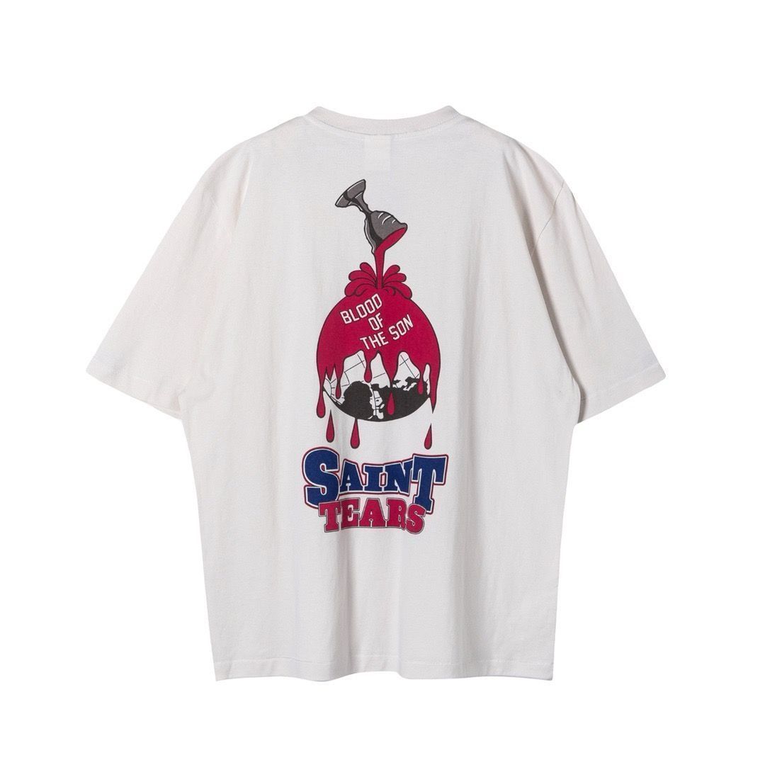 極美品 SAINT MICHAEL X DENIM TEARSコラボ 半袖 Tシャツ - メルカリ