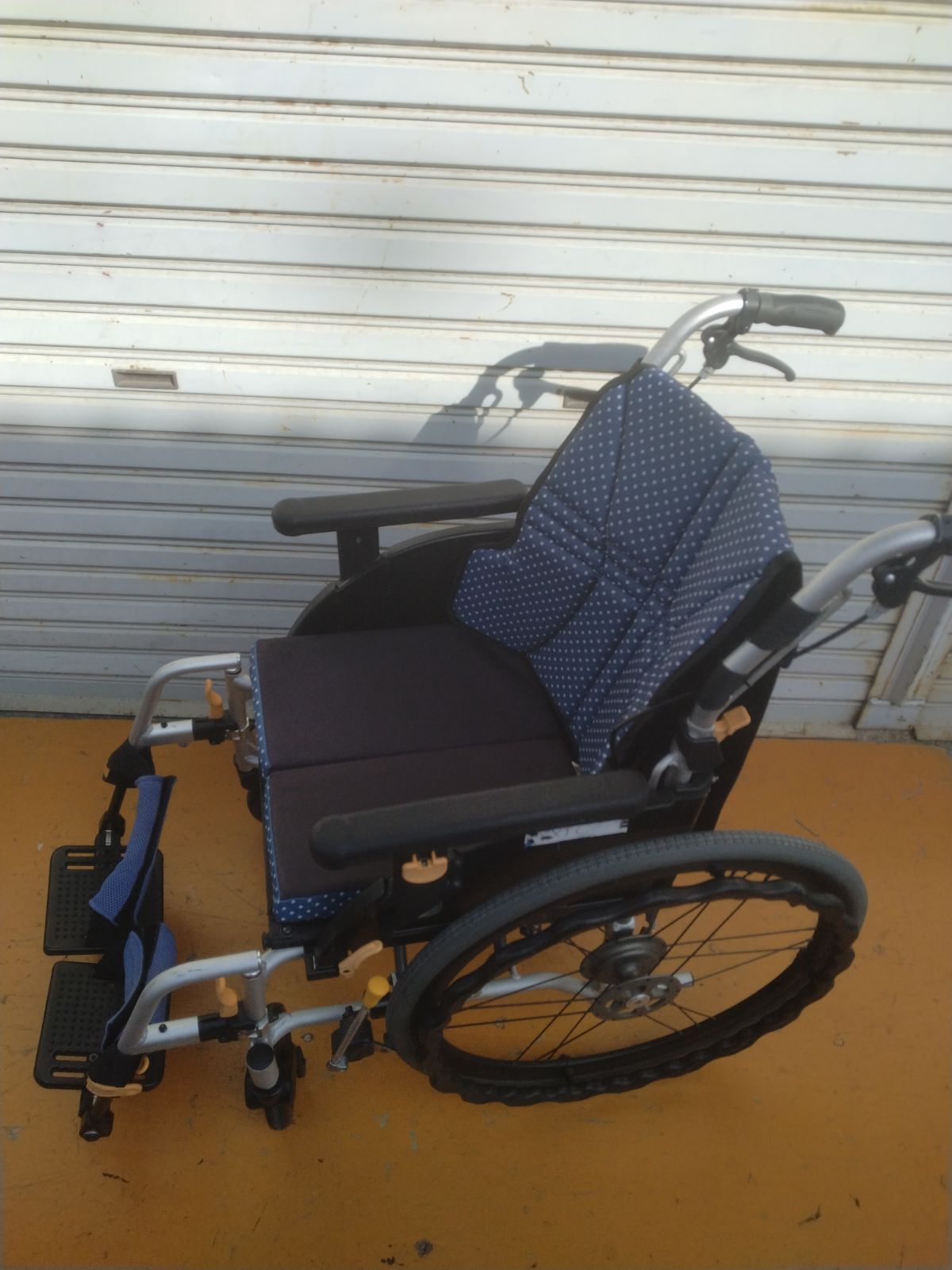 KM-24-1214-04 レッグサポート 背もたれ クッション代用品 車椅子 自走式 ネクストコア アジャスト NEXT-51B 松永製作所 座幅40cm