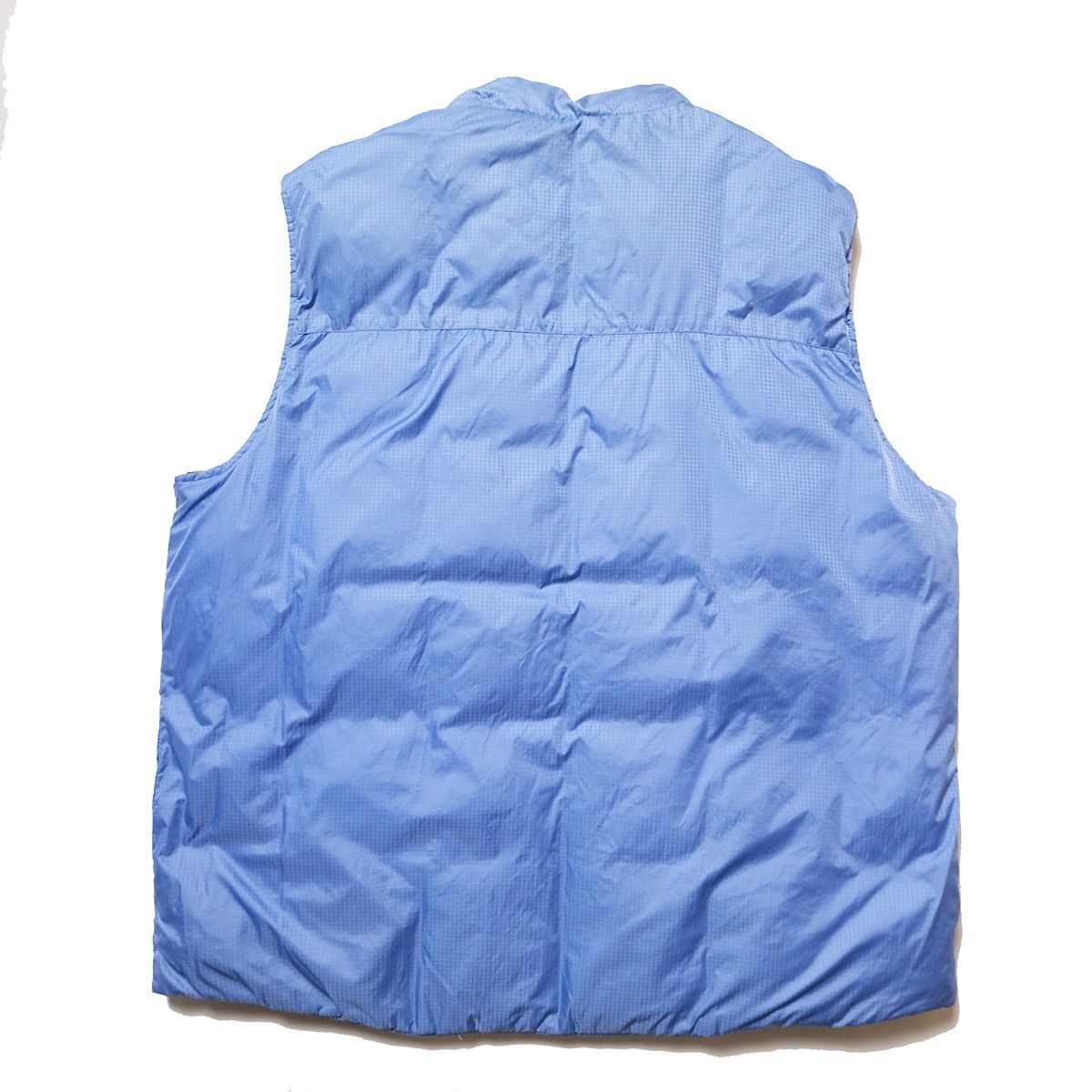 90s LANDS’END ランズエンド グースダウンベスト　ブルー 新品！【大きいサイズ】LANDS' END (ランズエンド）ライトダウン