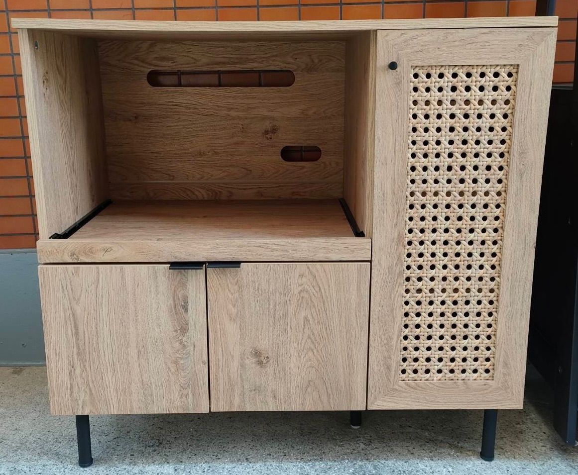 ◇Finant kitchen cabinet 90 食器棚 LOWYA ロータイプ キッチン