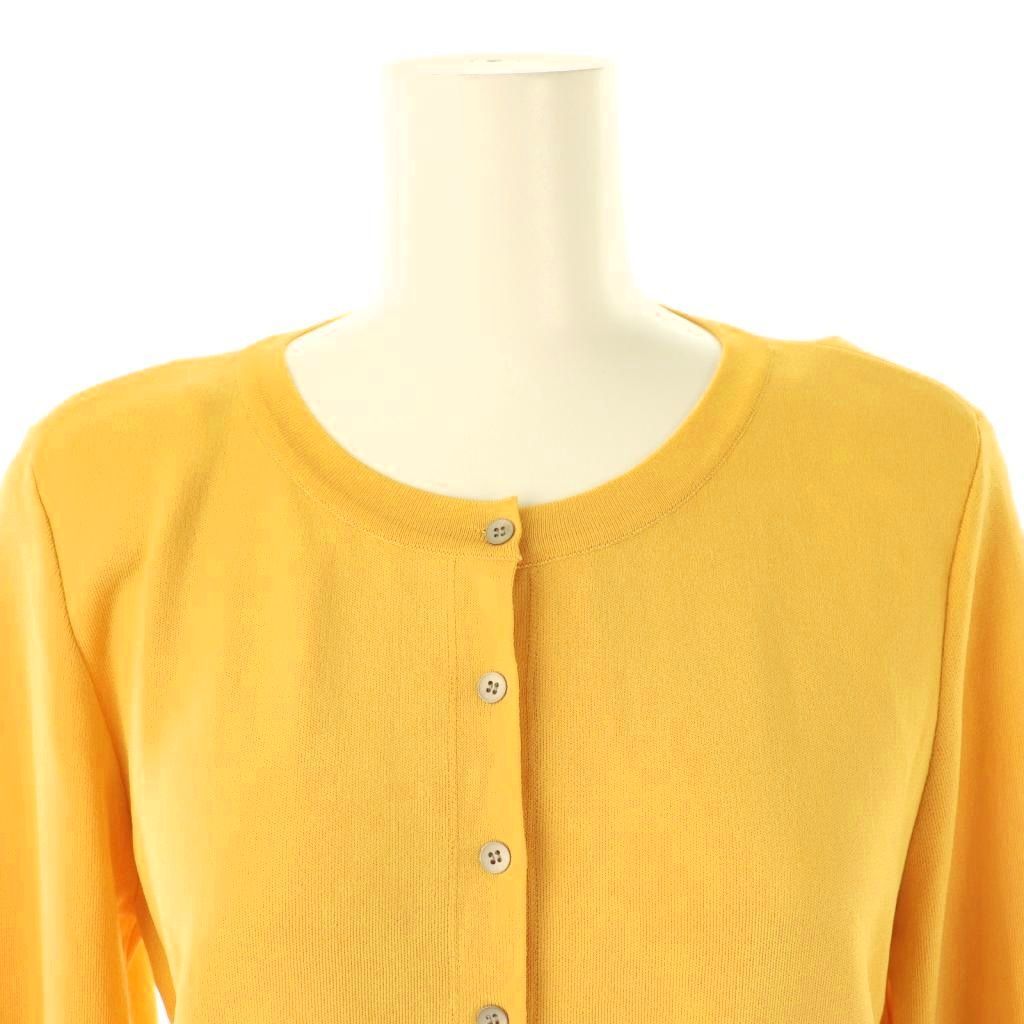FOXEY フォクシー　イエロー エブリデイカーディガン 38 FOXEY フォクシーイエロー エブリデイカーディガン 38