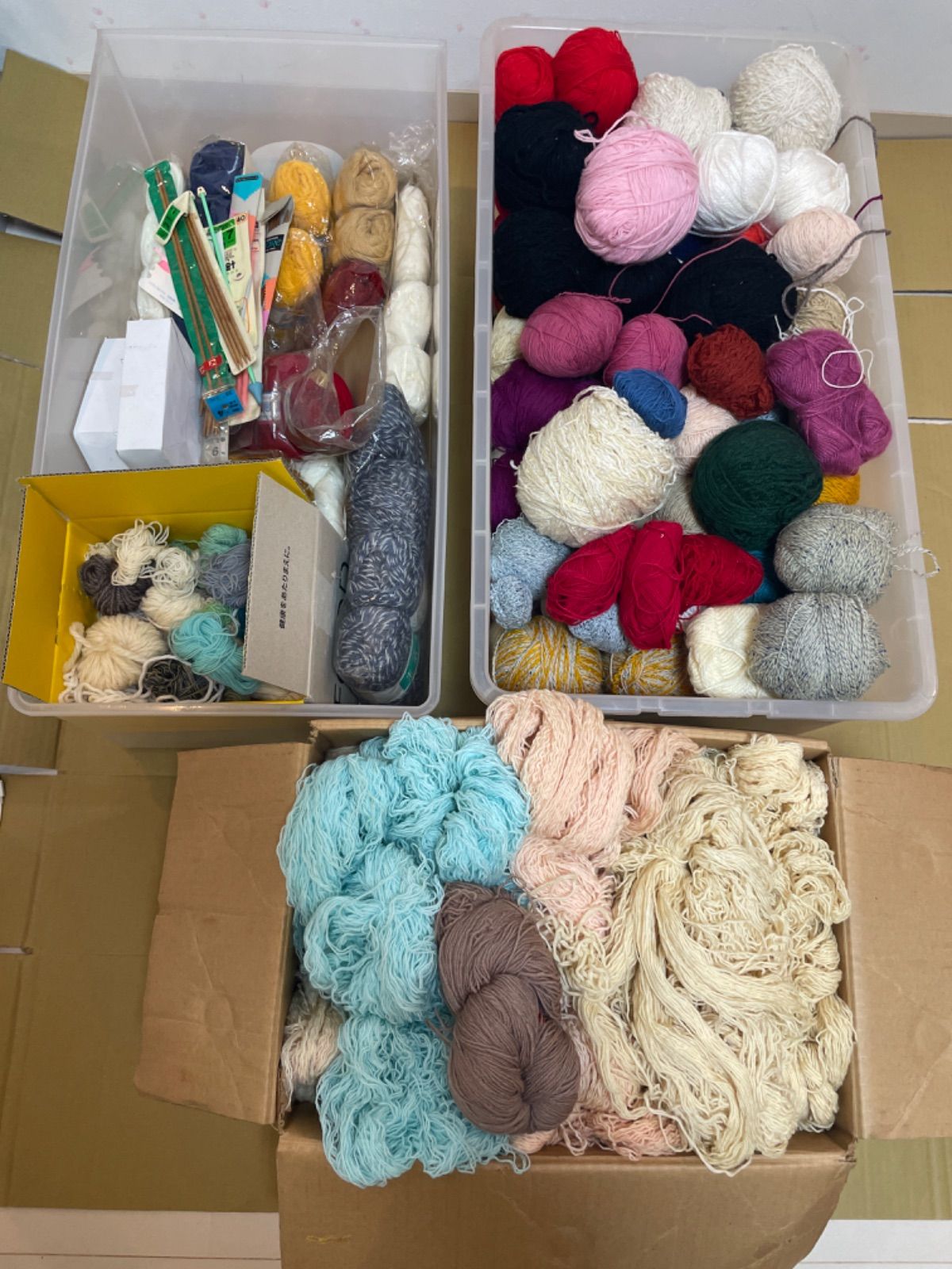 1円～お得 大量 毛糸 セット 編み物 手芸 ウール まとめて 未使用 ⑪ 毛糸大量 まとめてセット 手芸 編み物 毛糸 まとめ売り まとめて
