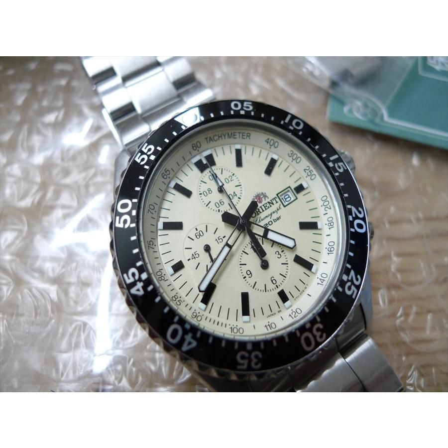 ORIENT オリエント TT11-C1-B クロノグラフ 稼動品 メンズ 時計