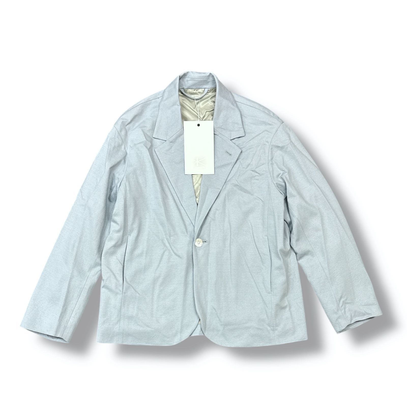 PRY】Craft Fabric Layered L/S T-shirt Craft Fabric Layered L/S T