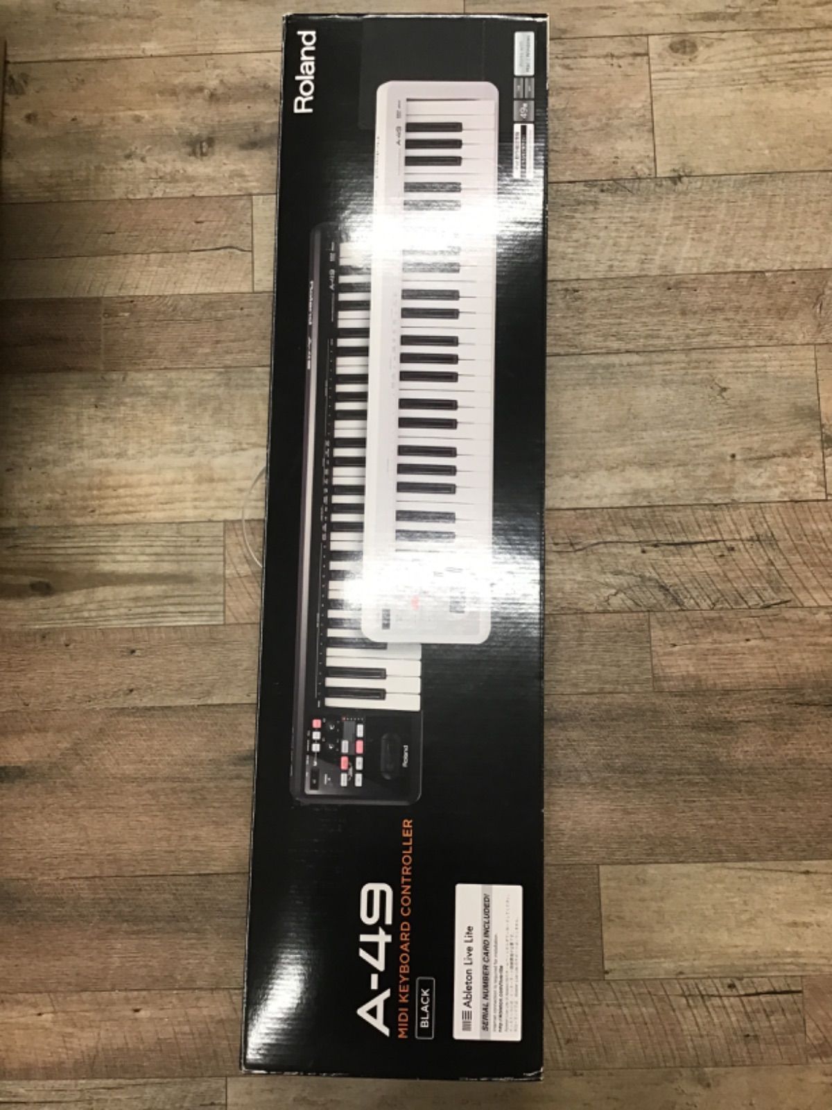 MUS3】 Roland A-49 BLACK MIDI キーボード コントローラー DTM
