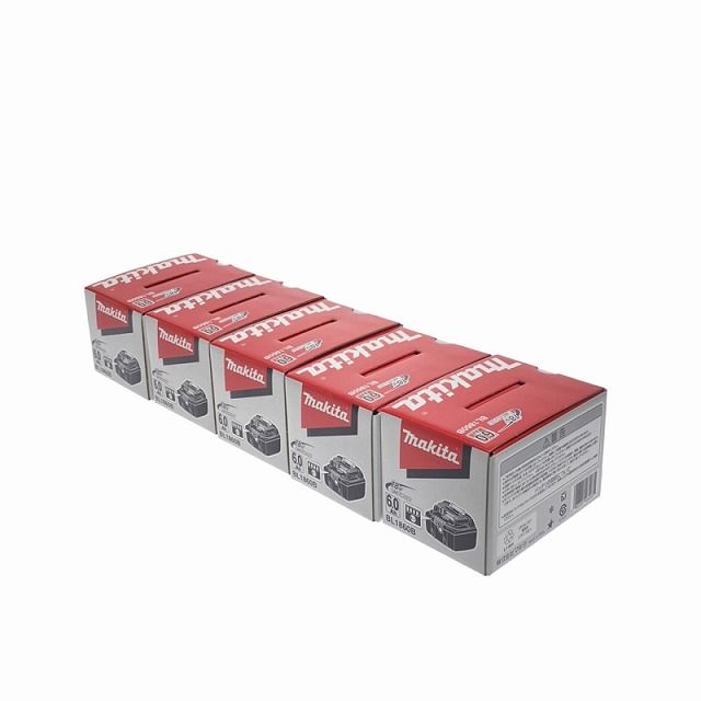☆未使用品5個セット☆makita マキタ 18V 6.0Ah 純正 リチウム