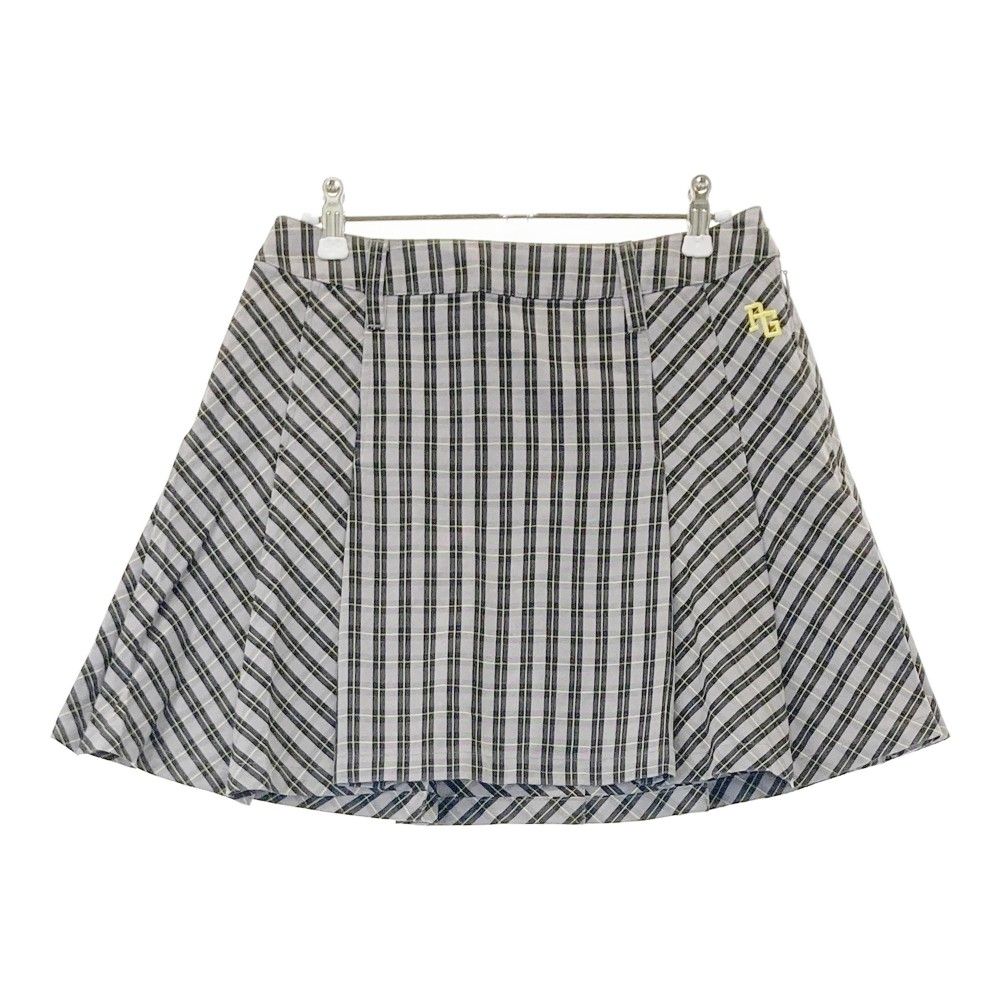 サイズ：0 PEARLY GATES パーリーゲイツ  プリーツスカート チェック柄 グレー系 [240101358349]# ゴルフウェア レディース ストスト