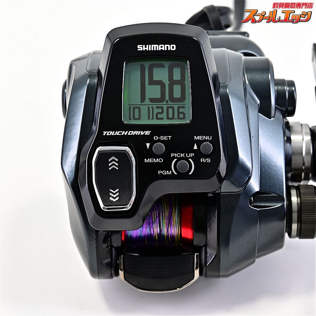 シマノ 23フォースマスター 200 DH 使用距離0.0 km 使用0時間 PEラインシーガーPEX 8 1号200 m装着 SHIMANO m 42539