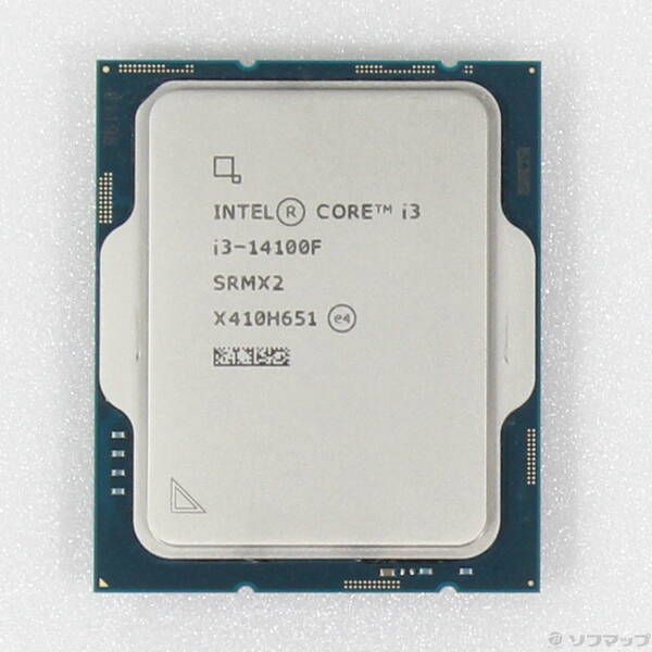 PCパーツ 〔品〕 Core i3 14100F 〔3.5GHz／LGA 1700〕【344】