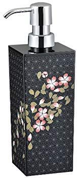 日本製 SAKURA 角型 大 シール付 ディスペンサー詰め替えボトル(500ml) 黒 khxv5rg 日本製 SAKURA 角型 大 シール付 ディスペンサー詰め替えボトル(500ml