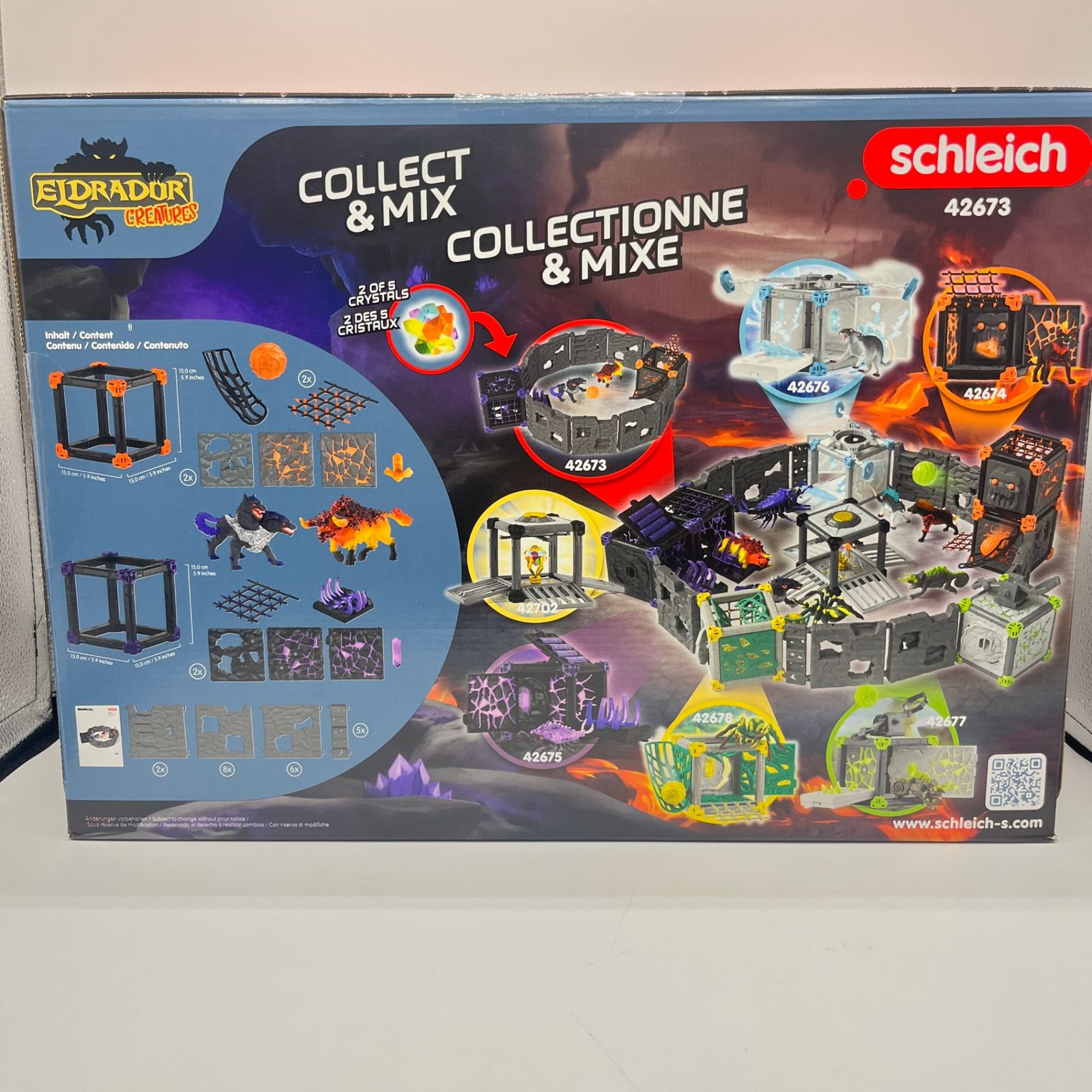 新品・未開封】 シュライヒ エルドラド バトルキューブセット 42673