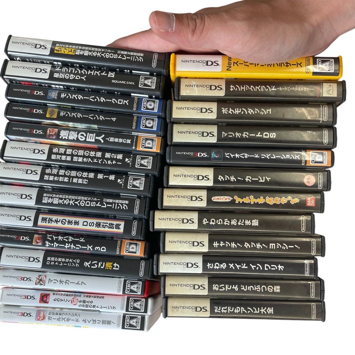 ゲームソフトまとめ100本以上