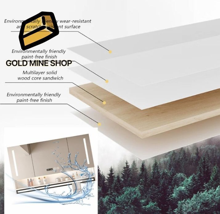 洗面所鏡タッチコントロール