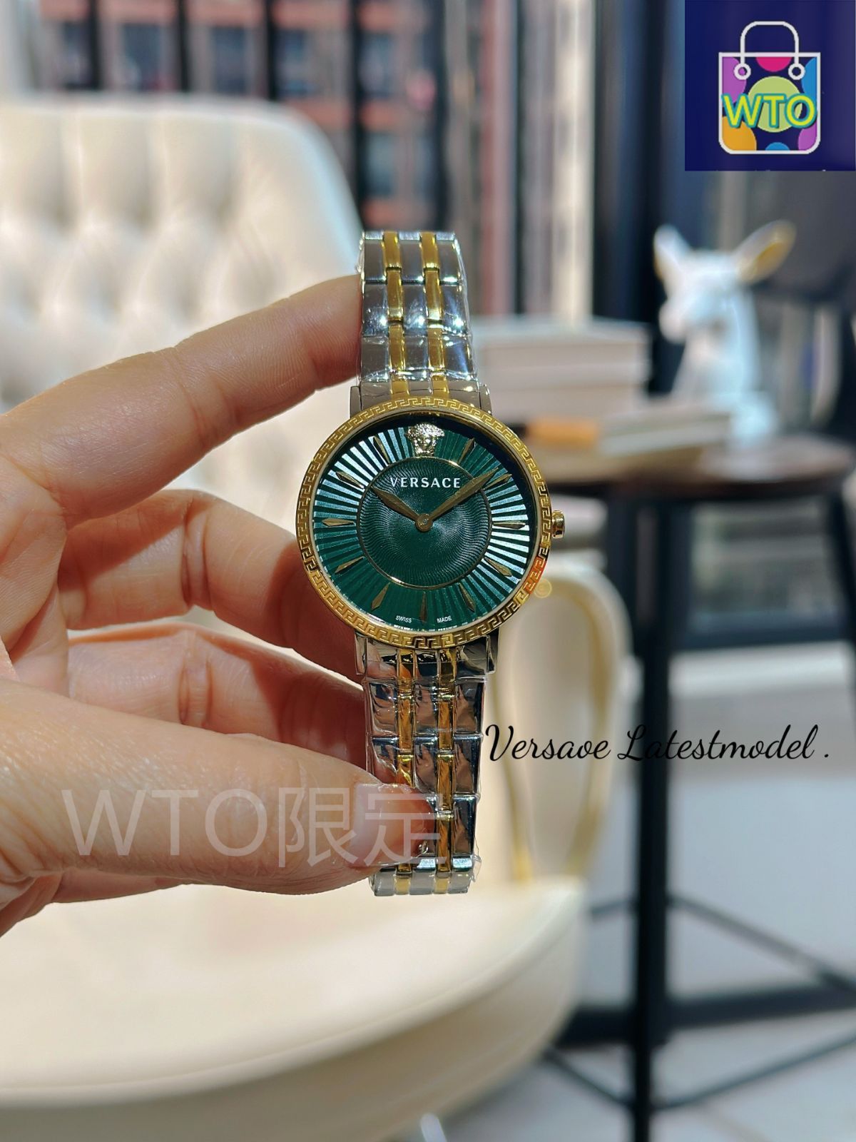 今日WTO】VERSACE GRECA CHIC Series Watch ヴェルサーチ-WTO