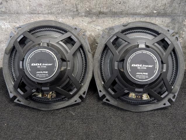 Z2336-R1 アルパイン ALPINE 17cm セパレートスピーカー DDL-R170S 2way MAX160W NOM40W DDLinear BRIGHTFACE_UK