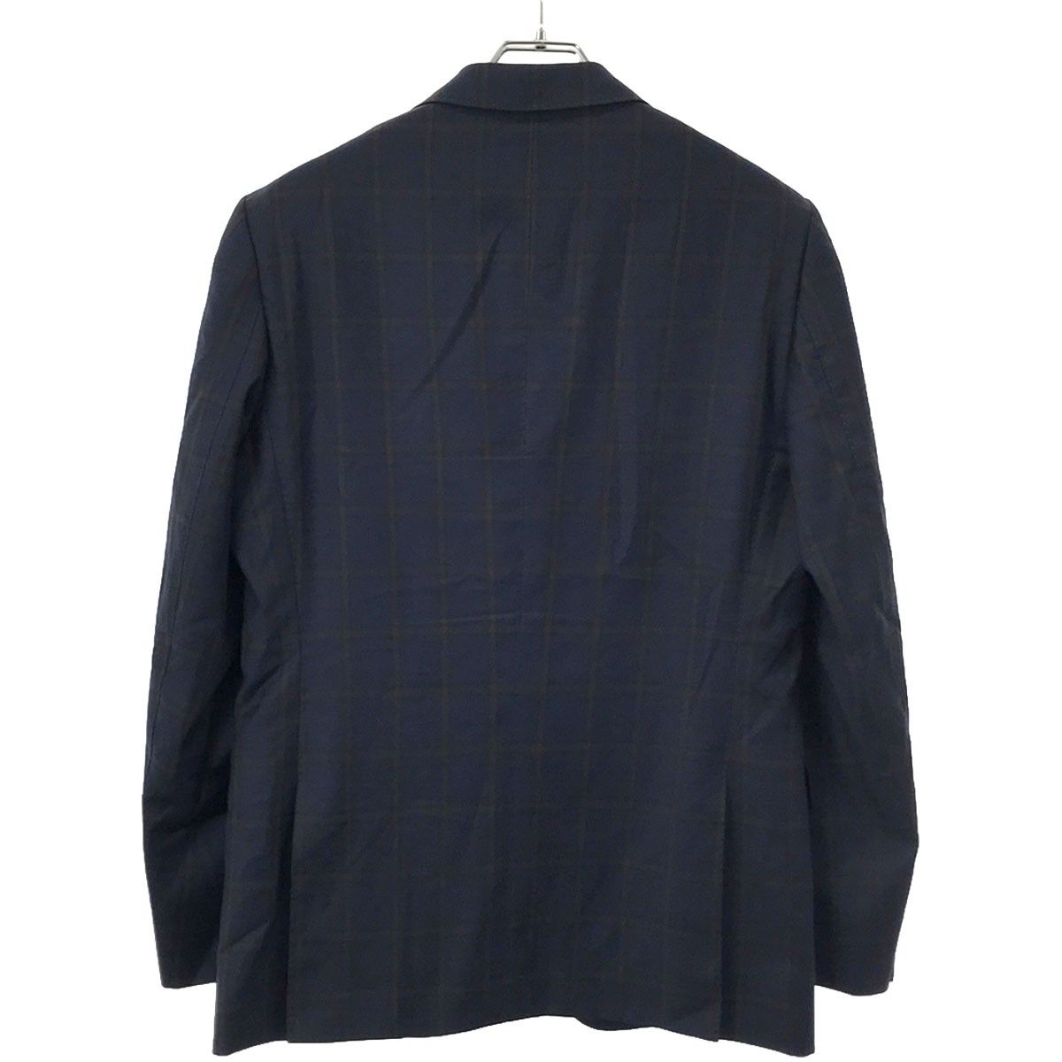 現行タグ ポールスミス✖️REDA ネイビー チェック セットアップPaul