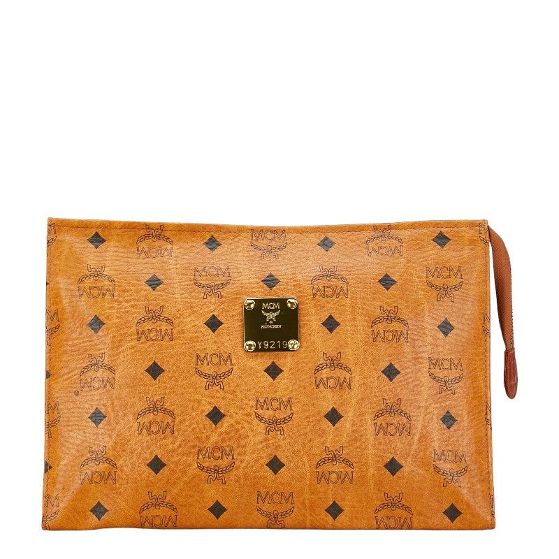 エム シー エム ヴィセトス ロゴグラム クラッチバッグ セカンドバッグ  