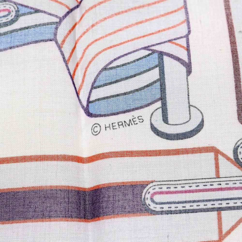 HERMES (エルメス) サングル 人気 アン フィネス 総柄 ハンカチーフ