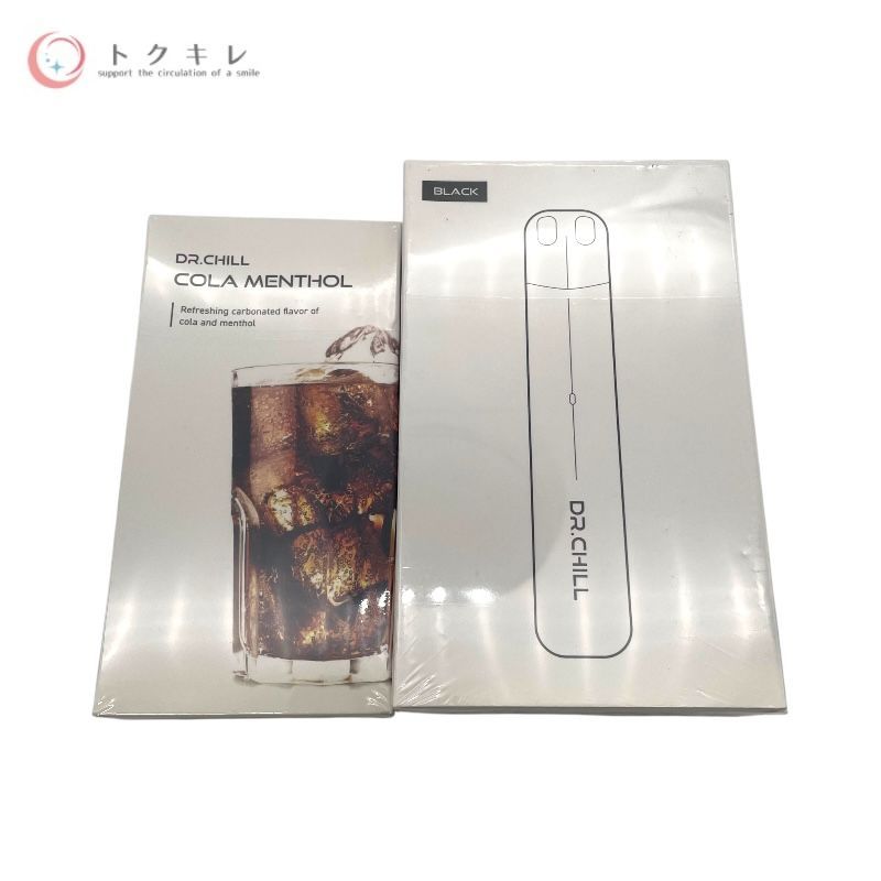 未開封品 DR.CHILL ドクターチル デバイス BLACK + コーラ