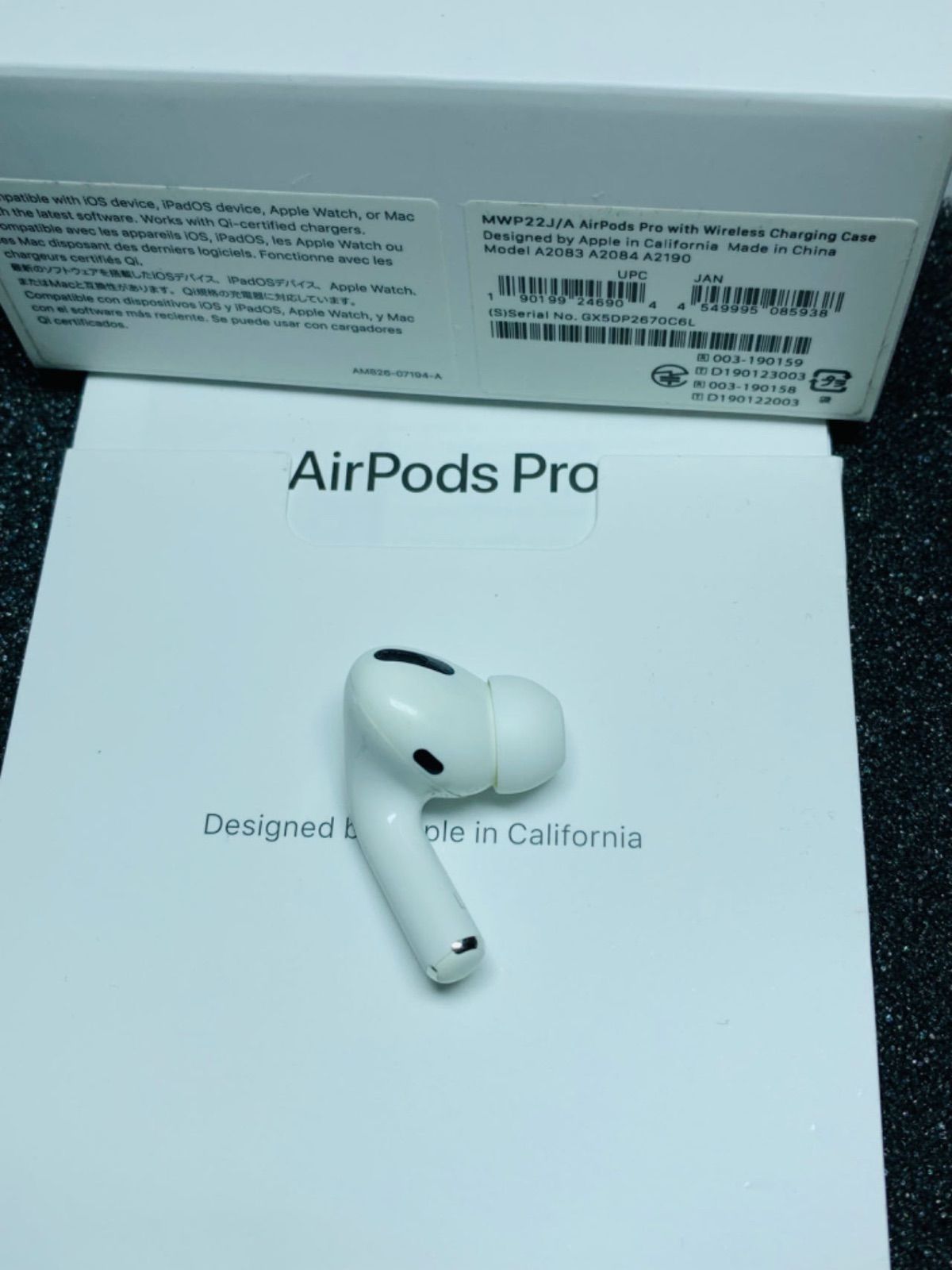 正常動作確認済】Apple AirPods pro(第一世代) 【公式通販】