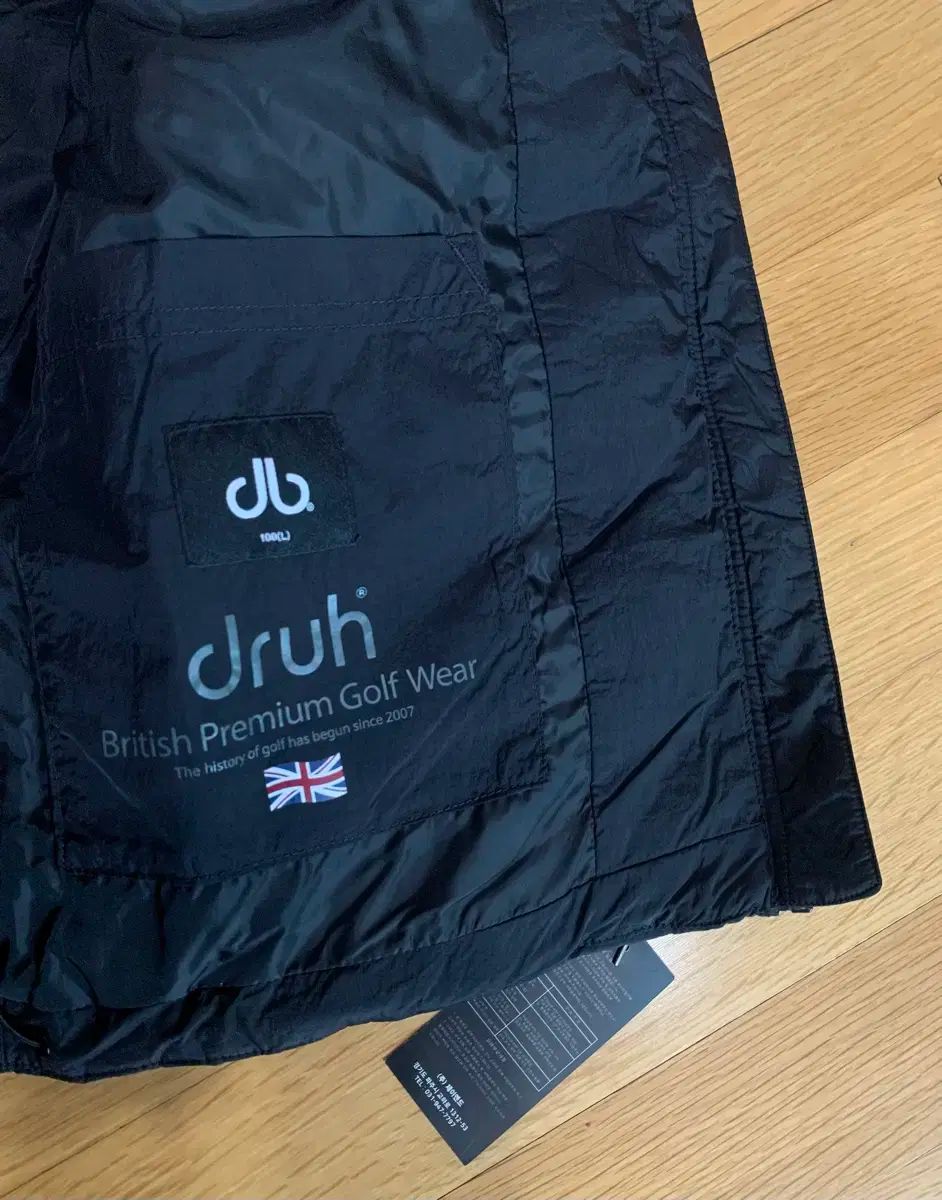 送料無料! ドリュー ゴルフ ダウン ダウンベスト メンズ 100 タグ付き