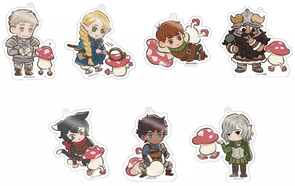 新品】キーホルダー 【BOX】ダンジョン飯 わいわいアクリルキーホルダー