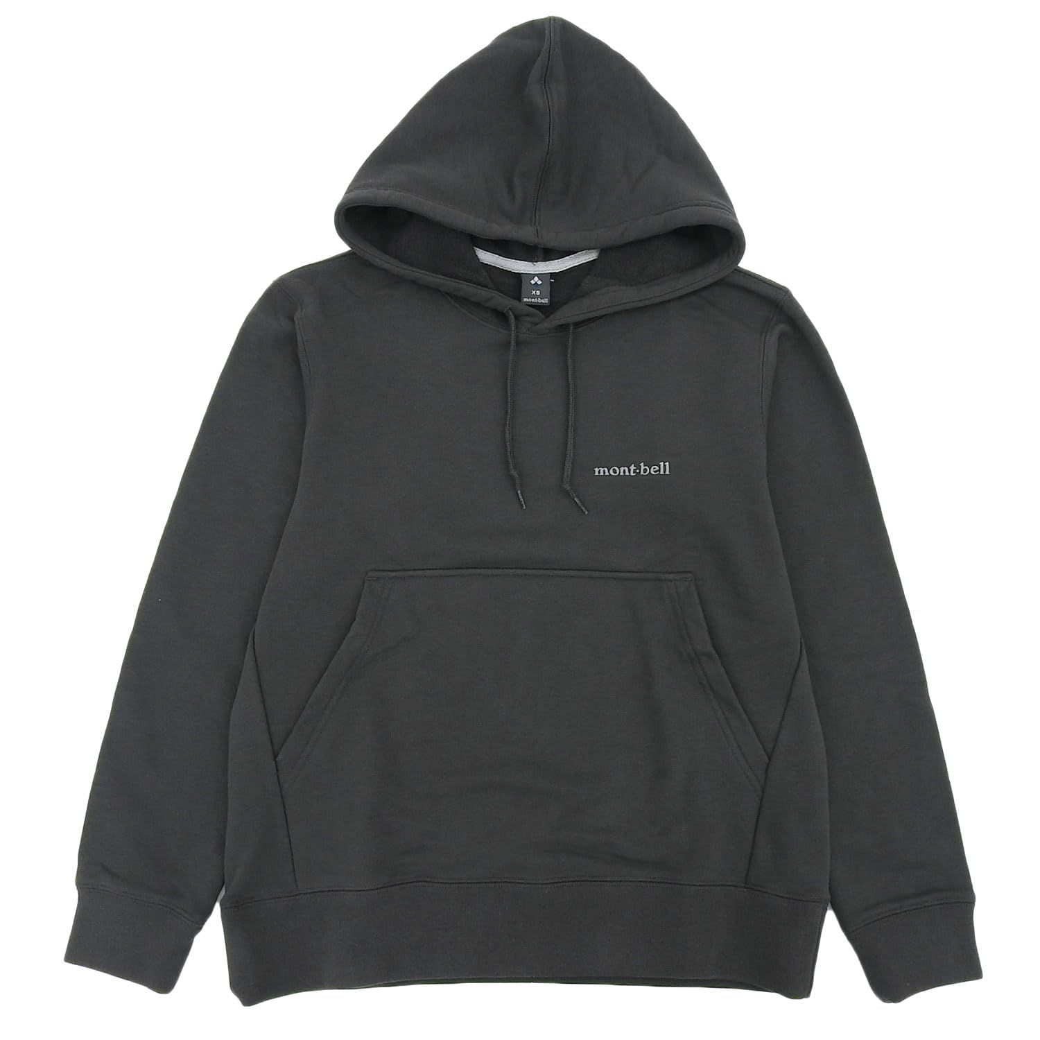モンベル パーカー フーディ メンズ レディース コットン カンガルーポケット UVカット 2104648 ダークグレー DGY |グレー ダークグレー DGY XS