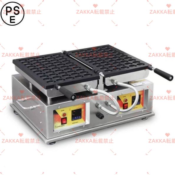 送料無料 ベビーカステラ ストリートフード 商業用 ケーキメーカー デジタルディスプレイ付き ベビーカステラメーカー ワッフルメーカー 110V 50穴