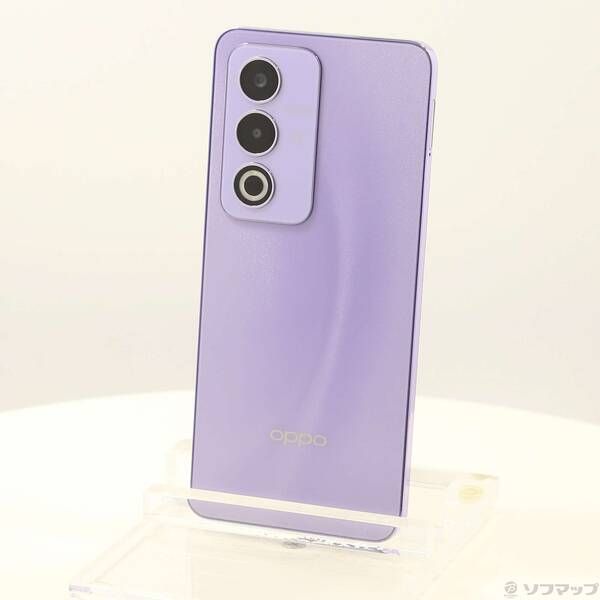 中古品〕 OPPO A3 5G 128GB パープル OPSAL1 Y!mobile SIMフリー【352