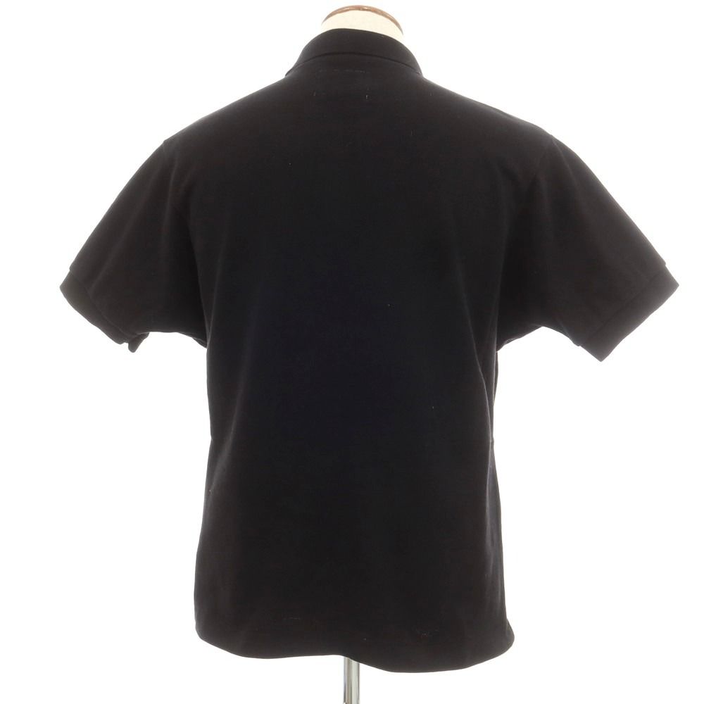 【中古】リパーパス RE-PURPOSE コットン 半袖ポロシャツ ブラック【サイズ2】【メンズ】