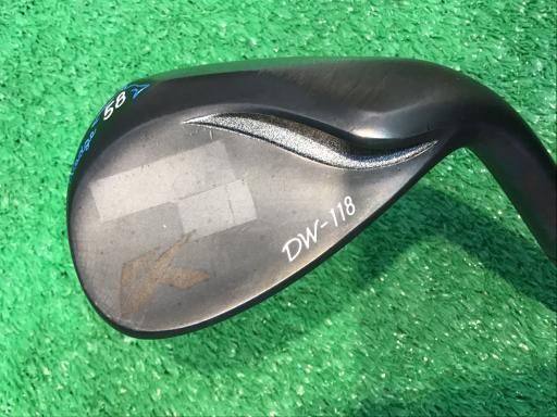 中古】 キャスコ Dolphin Wedge DW-118 ブラック 58° ウェッジ