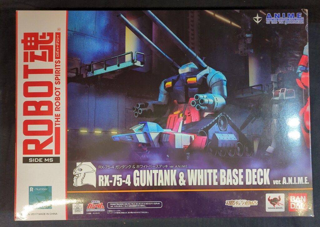 ROBOT魂ver.A.N.I.M.E. ガンタンク＆ホワイトベースデッキ ROBOT魂