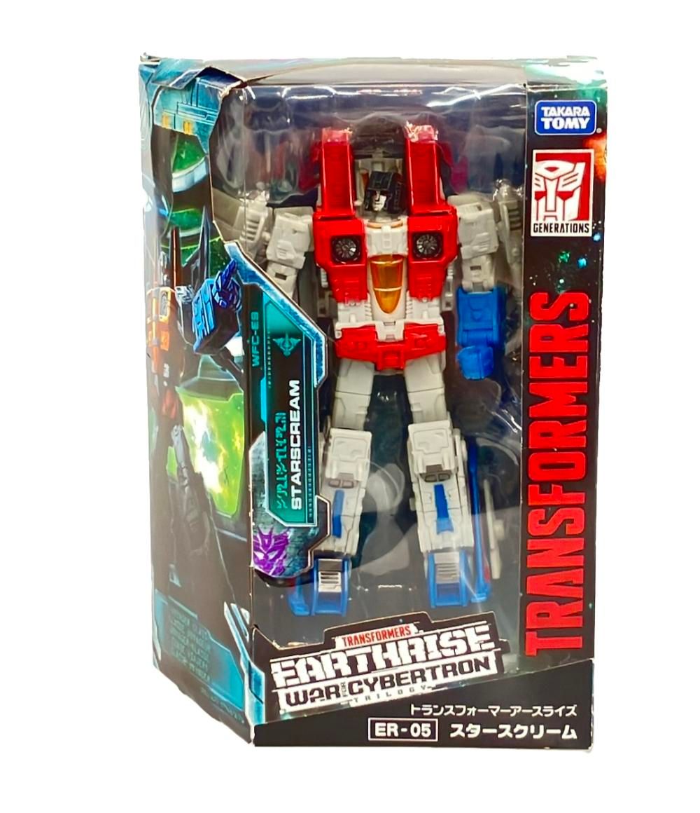美品 フィギュア トランスフォーマー アースライズ スタースクリーム タカラトミー