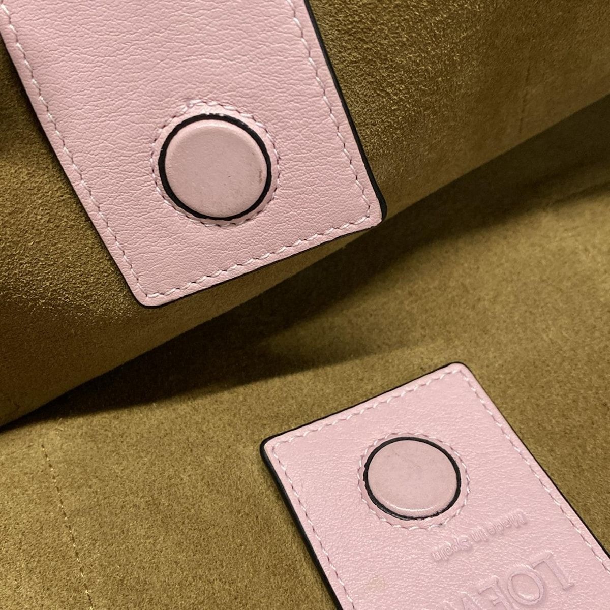 LOEWE ロエベ トートバッグ Tショッパーバッグ|リピート ライトピンク レザー WWW_MORNINGWALKER_COM