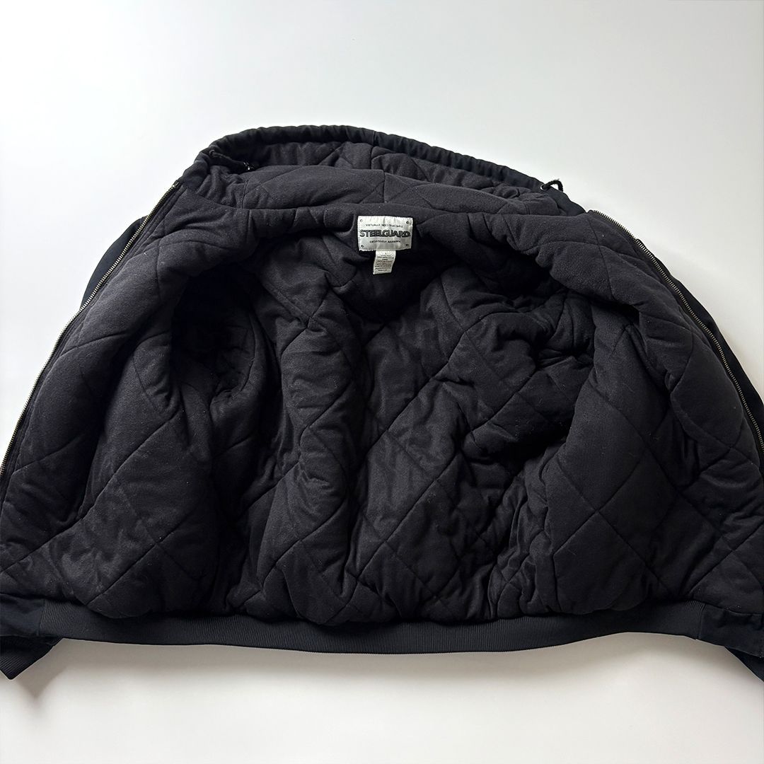 アクティブジャケット L ブラック 黒 アクティブパーカー 企業