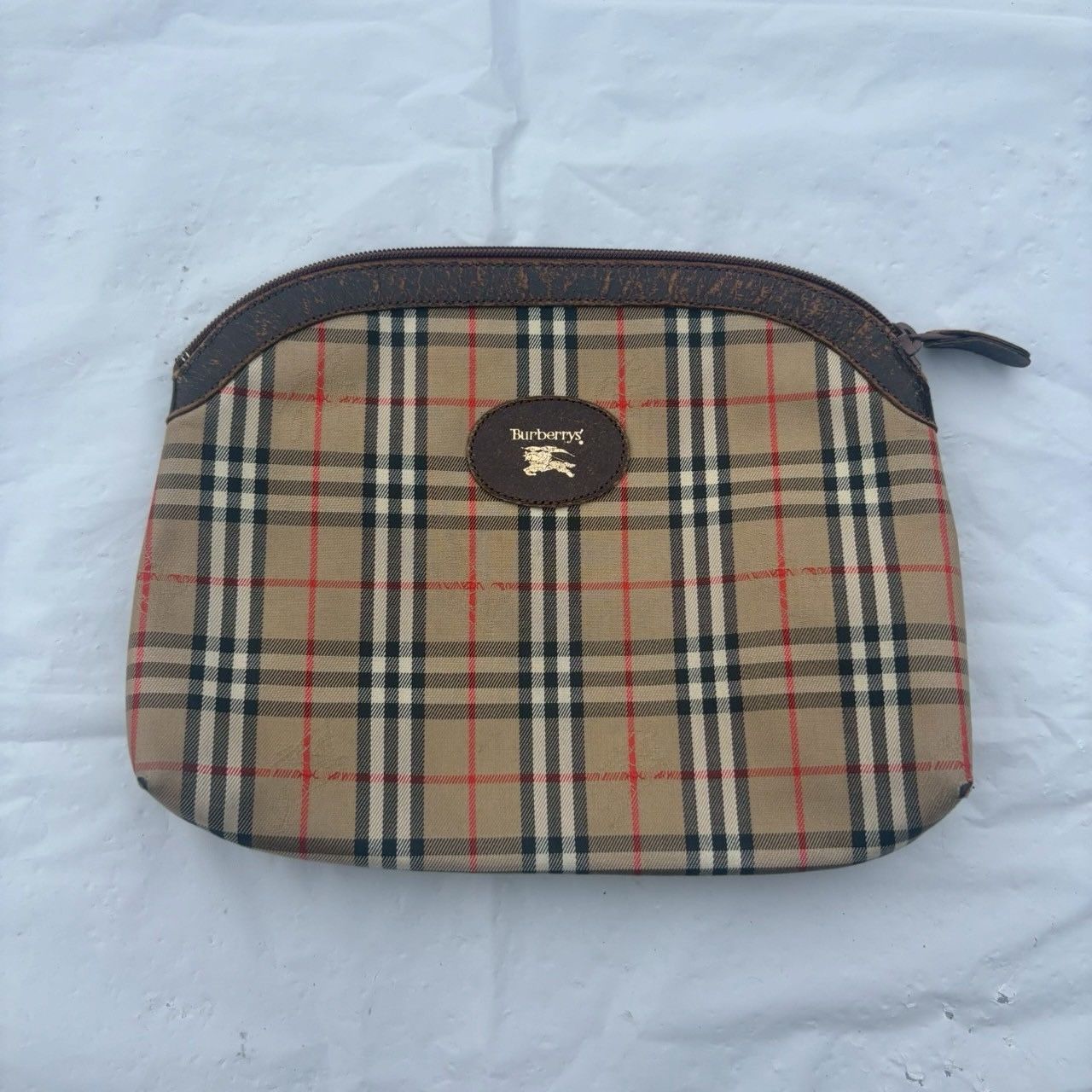 BURBERRY バーバリー ノバチェック セカンドバッグ ハンドバッグ