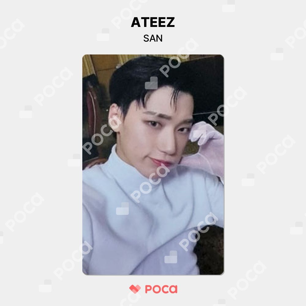 ATEEZ エンディング妖精　サノク　2期　サン　トレカ　コンバンポカ ATEEZ ホンジュン サノクトレカ GOLDEN HOUR part.3 - メルカリ