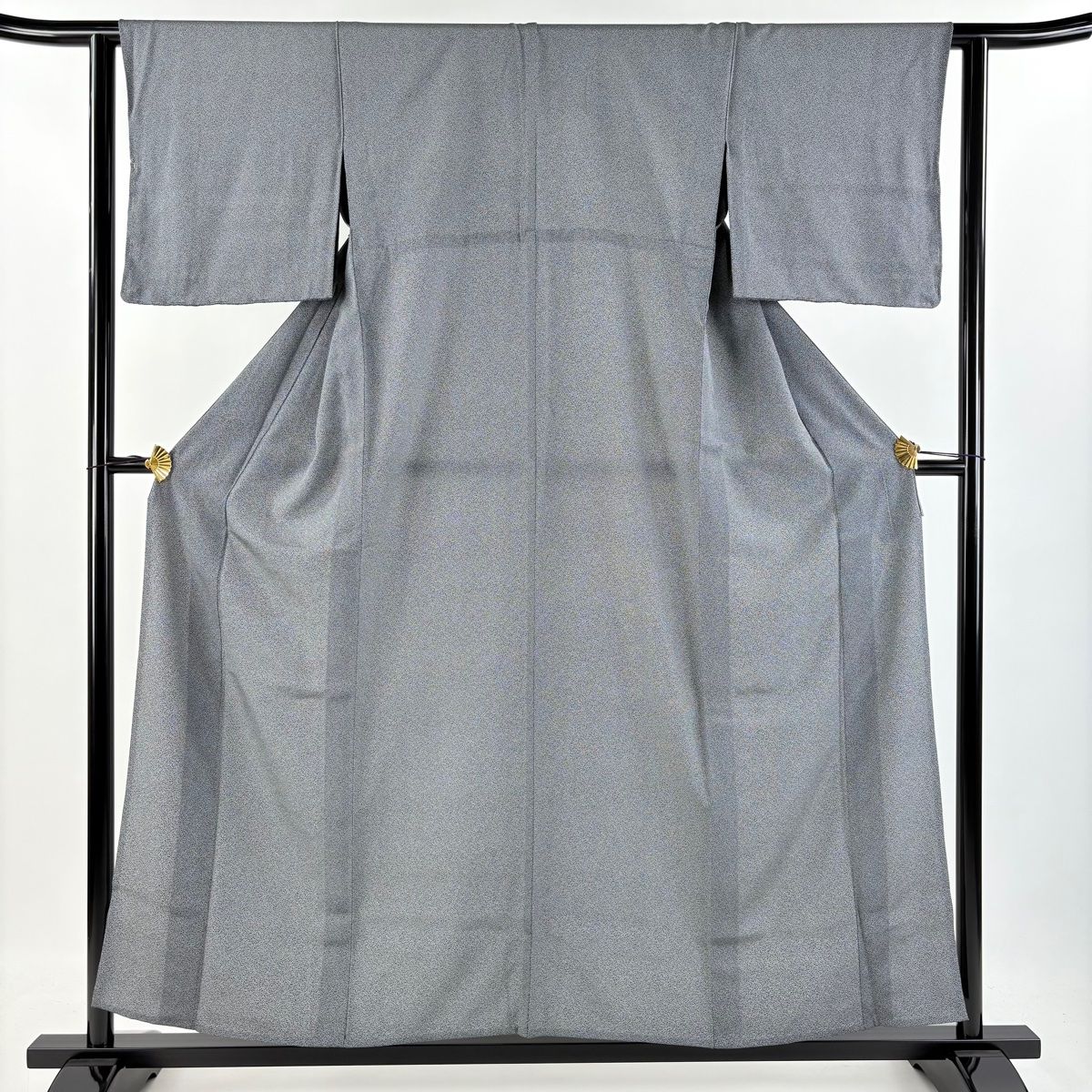 江戸小紋 身丈156.5cm 裄丈61cm S 単衣 家内安全 濃紺 正絹 名品  