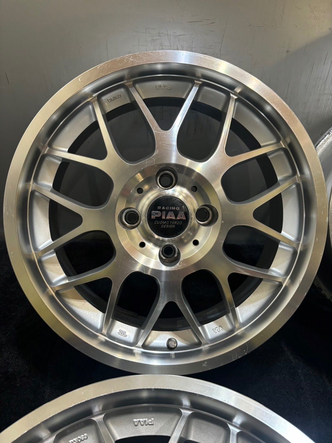 ☆PIAA SPORT 最新 MESH 15インチ 6J +34 100 4H アルミホイール 4本