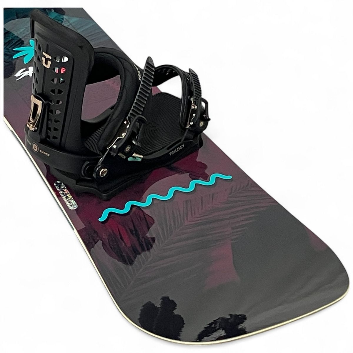 SALOMON OH YEAH 38 スノーボード 約136.5cm ビンディングセット