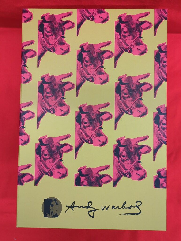 MEDICOMTOY BE@RBRICK ANDY WARHOL Cow Wallpaper 100％ & 400％ 400+