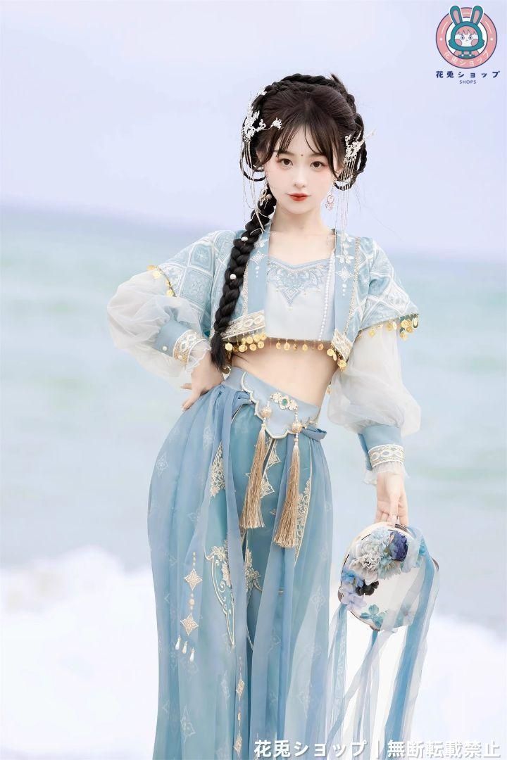 HF-150 豪華刺繍 漢服 かんふく 古風衣装 レトロ風 中華ロリータ コスプレ ワンピース 唐装 仙女服 中華風 美しい刺繍