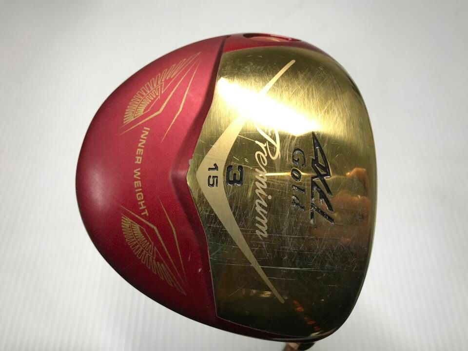 【即納】AXEL Gold Premium 4 | 15 | R | AXEL Gold Premium 4 | 中古 | フェアウェイウッド | ツルヤ