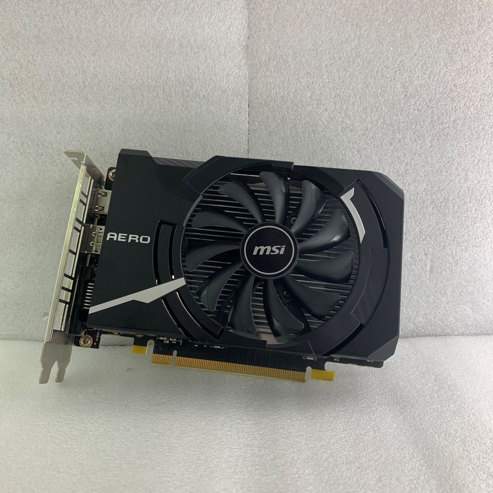 グラフィックボード☆msi GeForce GTX1650 AERO ITX 4G OCV1 - プロフ