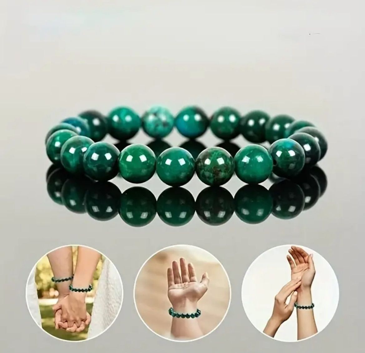 ＊クリソコラ＊　パワーストーン　ブレスレット パワーストーンブレスレット/クリソコラ – 買えるLEON